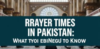 Prayer Times in Pakistan: What You Need to Know Prayer Times in Pakistan: What You Need to Know